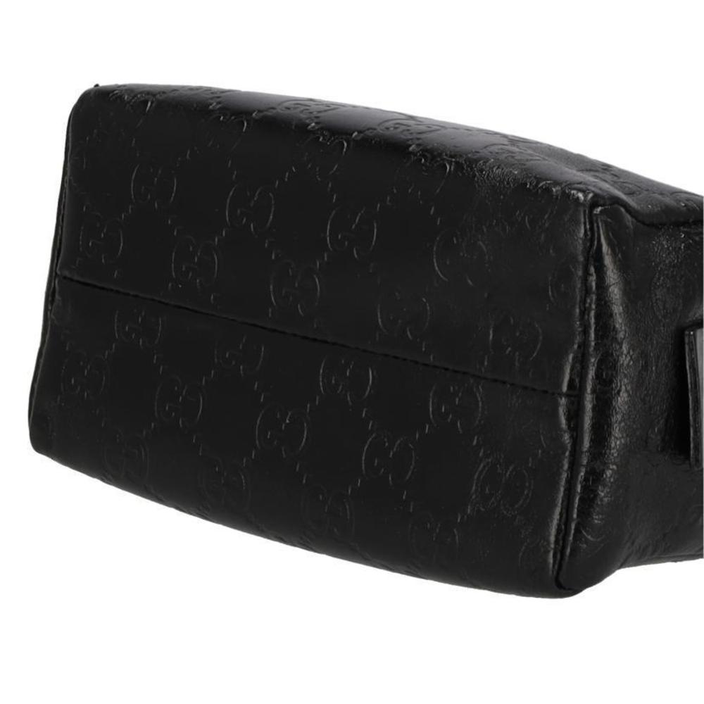 Gucci Black Pouch Pattern GG